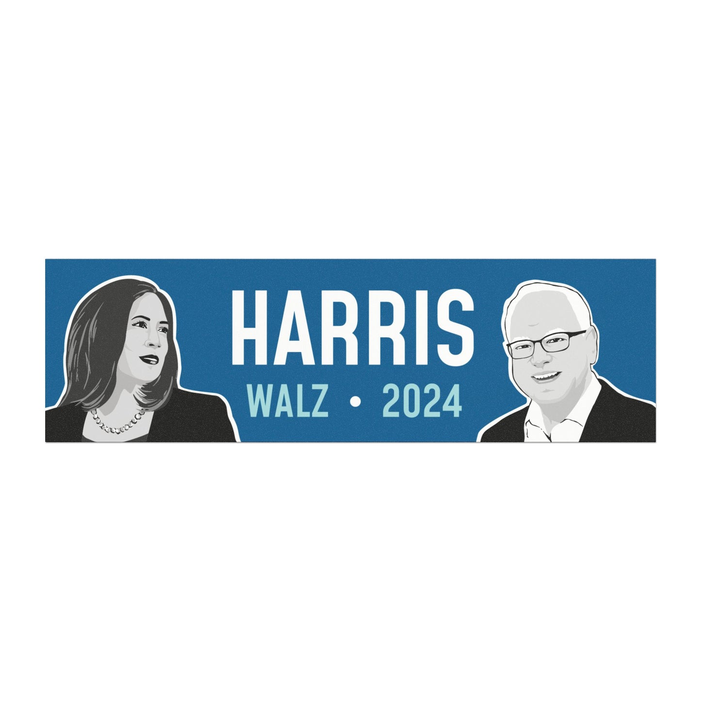 Harris Walz 2024 Car Magnet #1