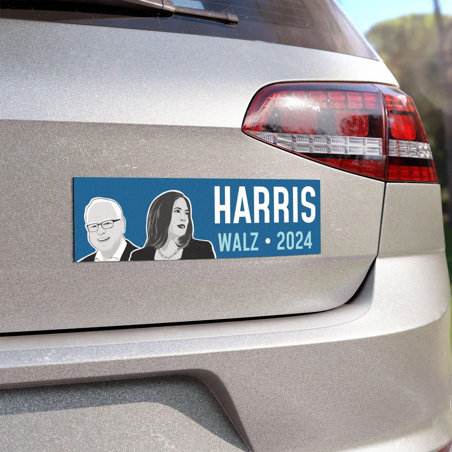 Harris Walz 2024 Car Magnet #2