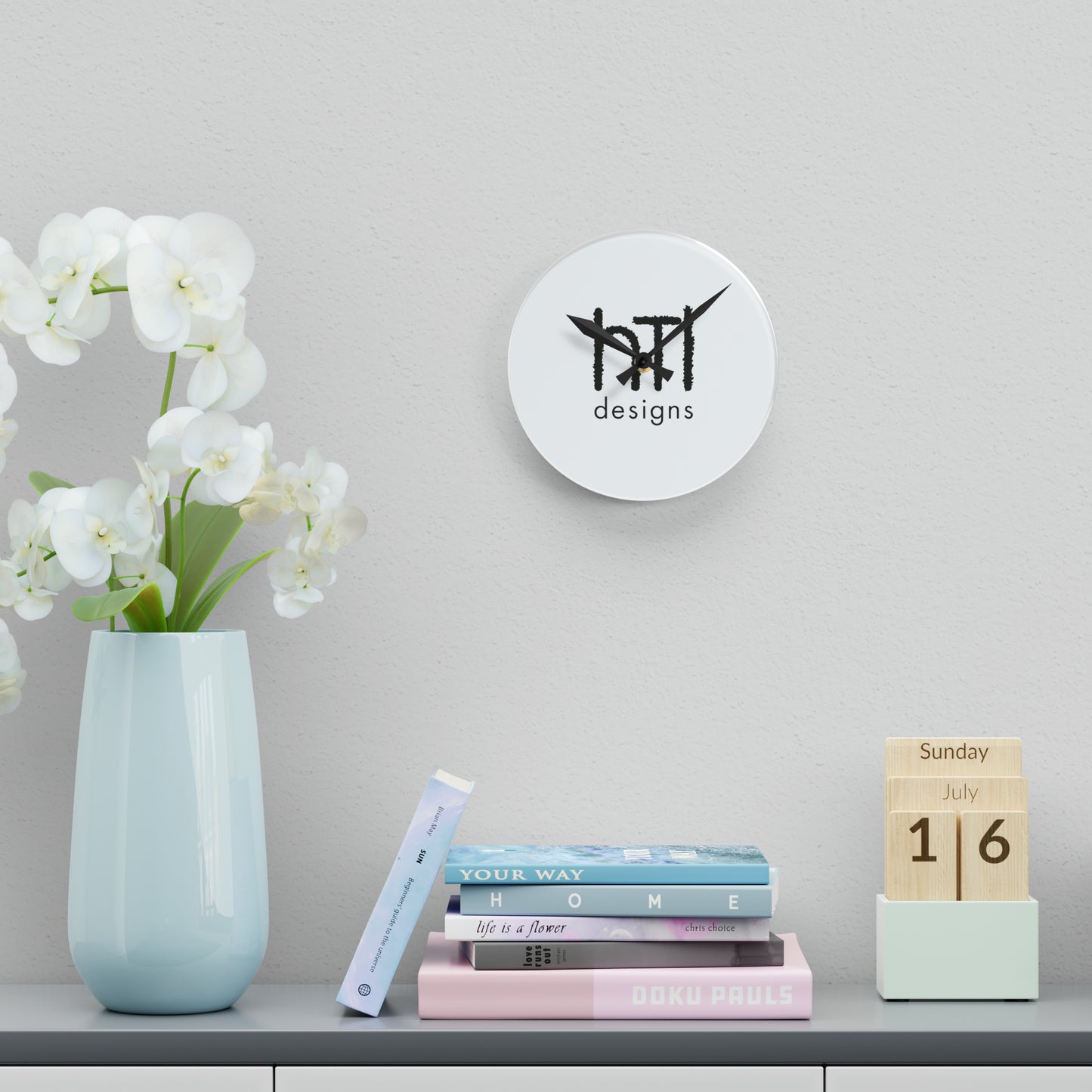 4 Acrylic Wall Clock