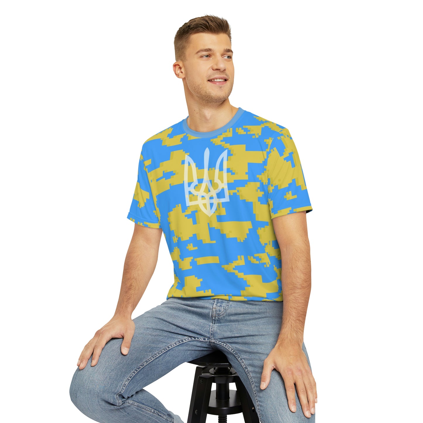 Pixel Trident Men's Tee