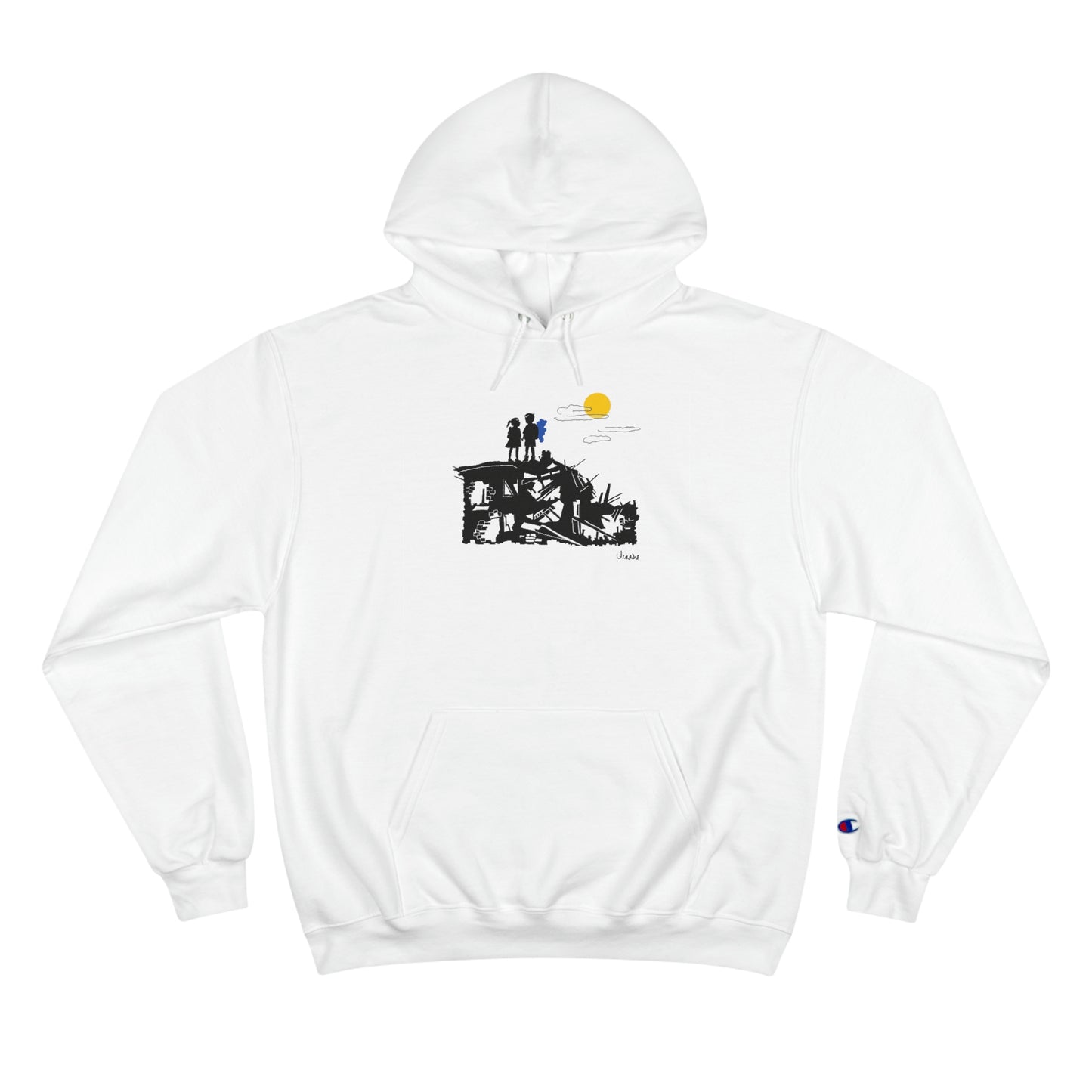 "Dreams on Rubble" Champion Hoodie