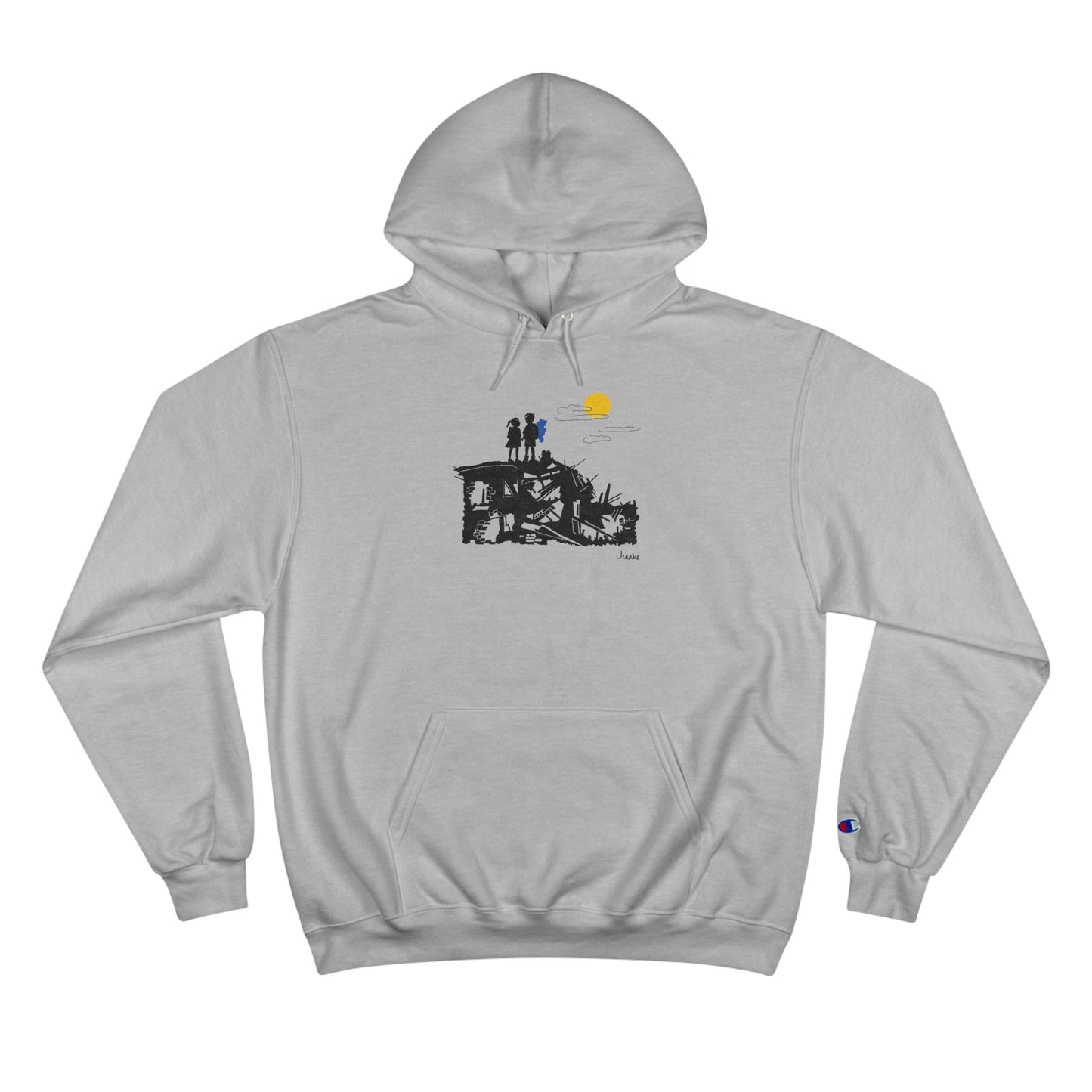 "Dreams on Rubble" Champion Hoodie