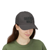 Harris-Walz Embroidered Cap (navy text)