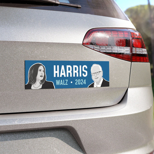 Harris Walz 2024 Car Magnet #1