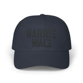 Harris-Walz Embroidered Cap (navy text)