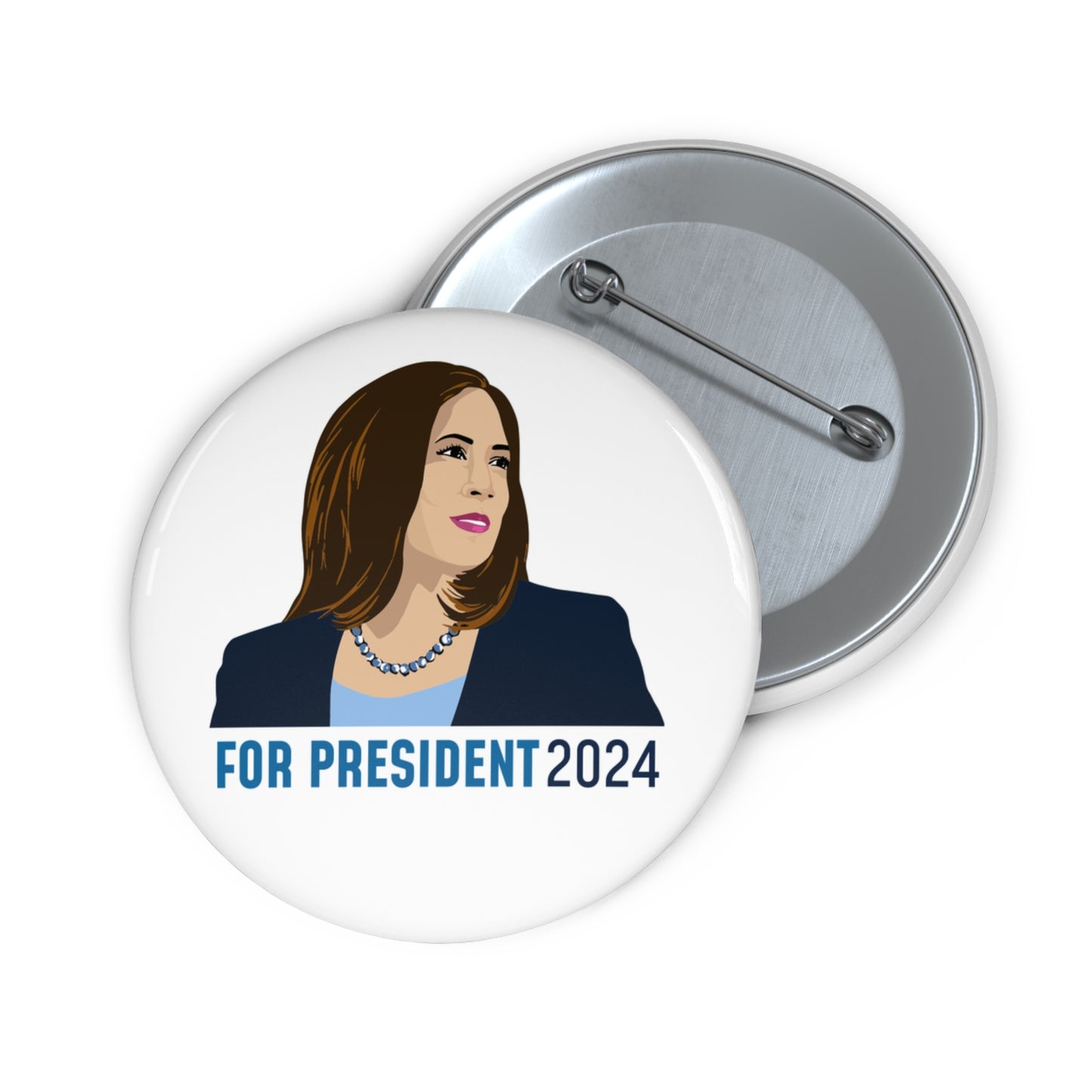 For Prez Pin (illustrated)