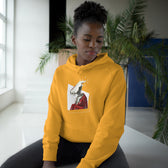 "Robot in Red" Unisex Supply Hoodie