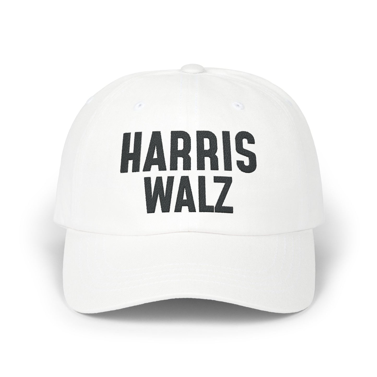 Harris-Walz Embroidered Cap (navy text)