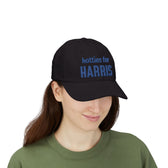 Hotties for Harris Embroidered Cap (blue text)