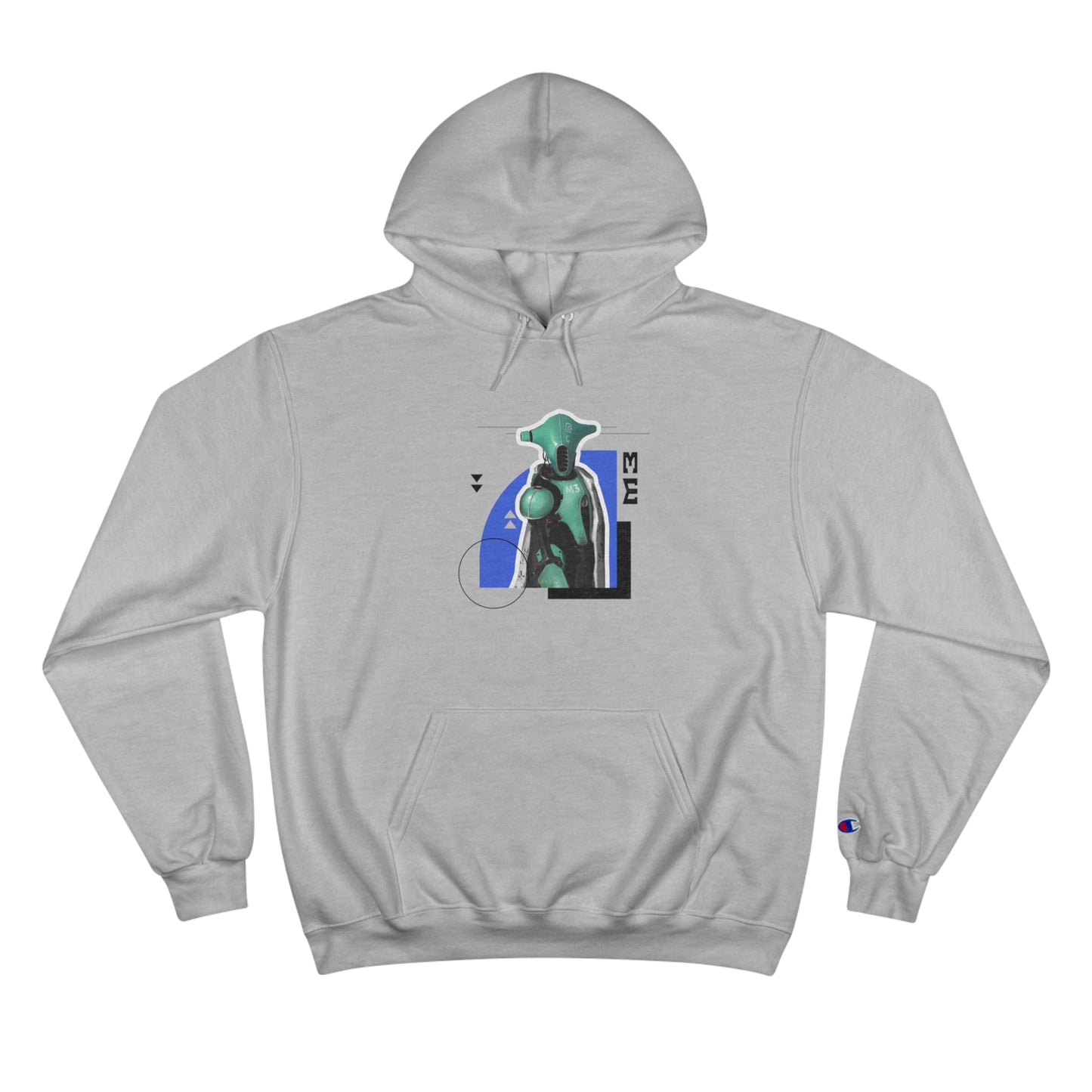 "The Teal One" Champion Hoodie