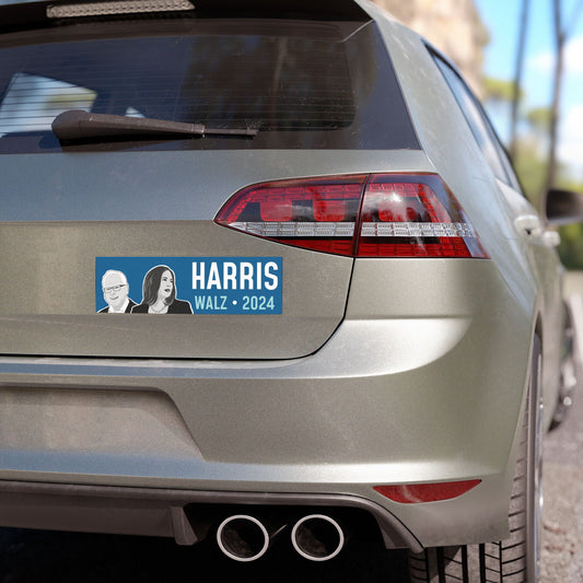 Harris Walz 2024 Car Magnet #2