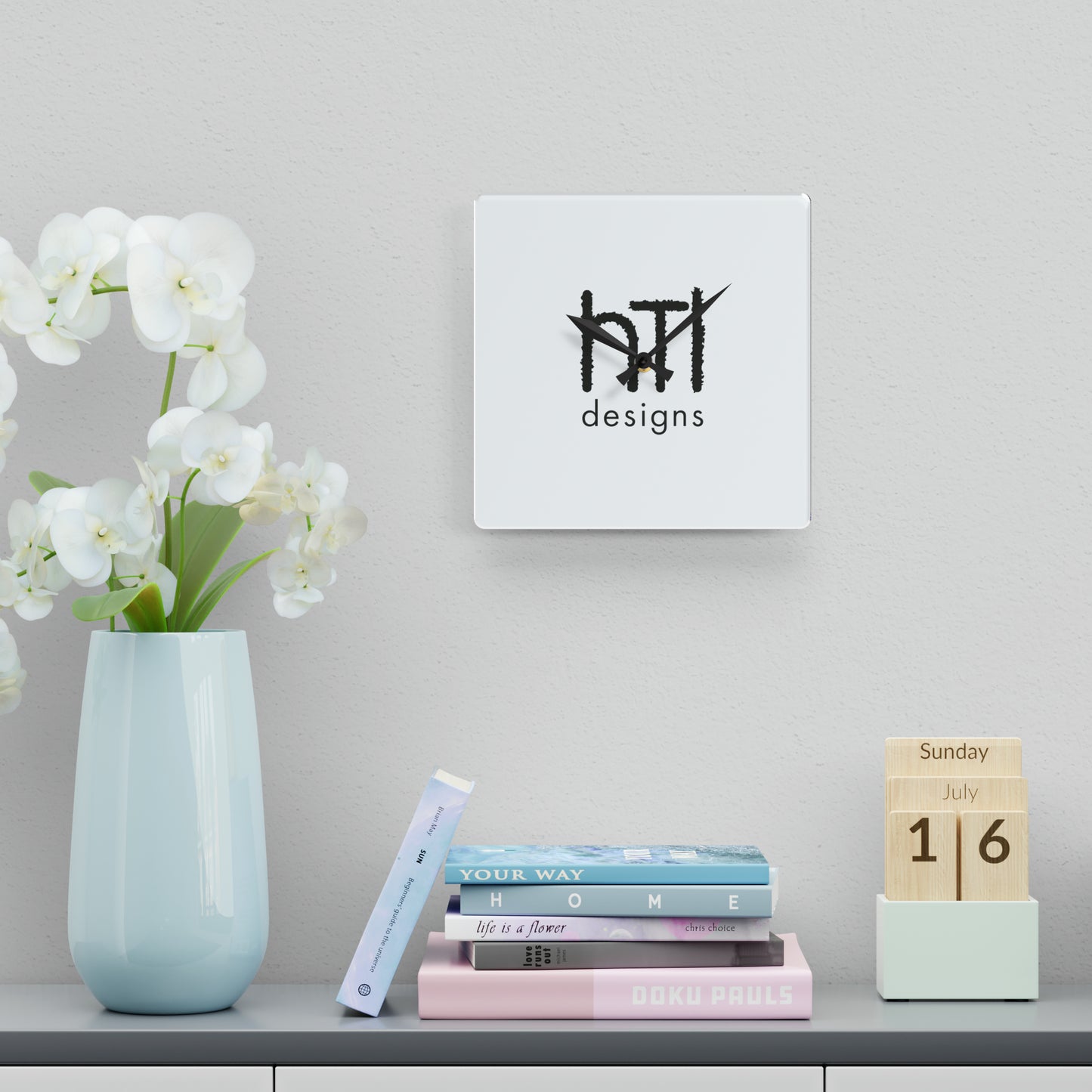 4 Acrylic Wall Clock