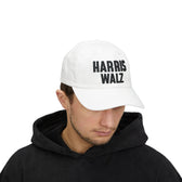 Harris-Walz Embroidered Cap (navy text)