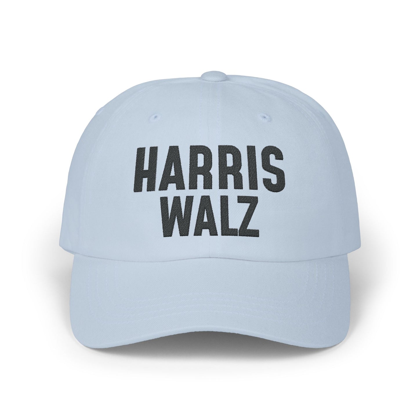 Harris-Walz Embroidered Cap (navy text)