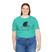 Cat Knocks Elephant Jersey Tee