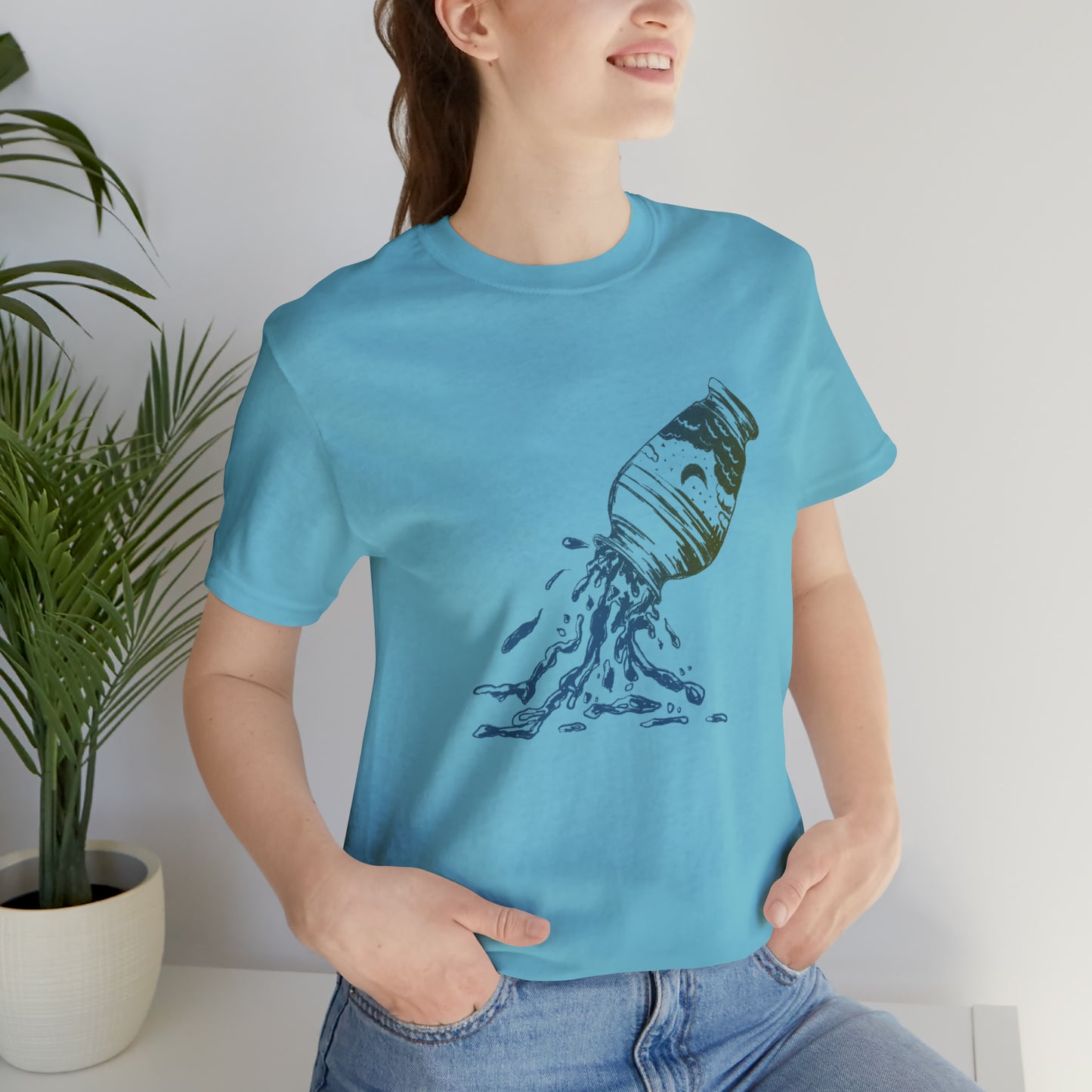 summer t-shirt aquarius