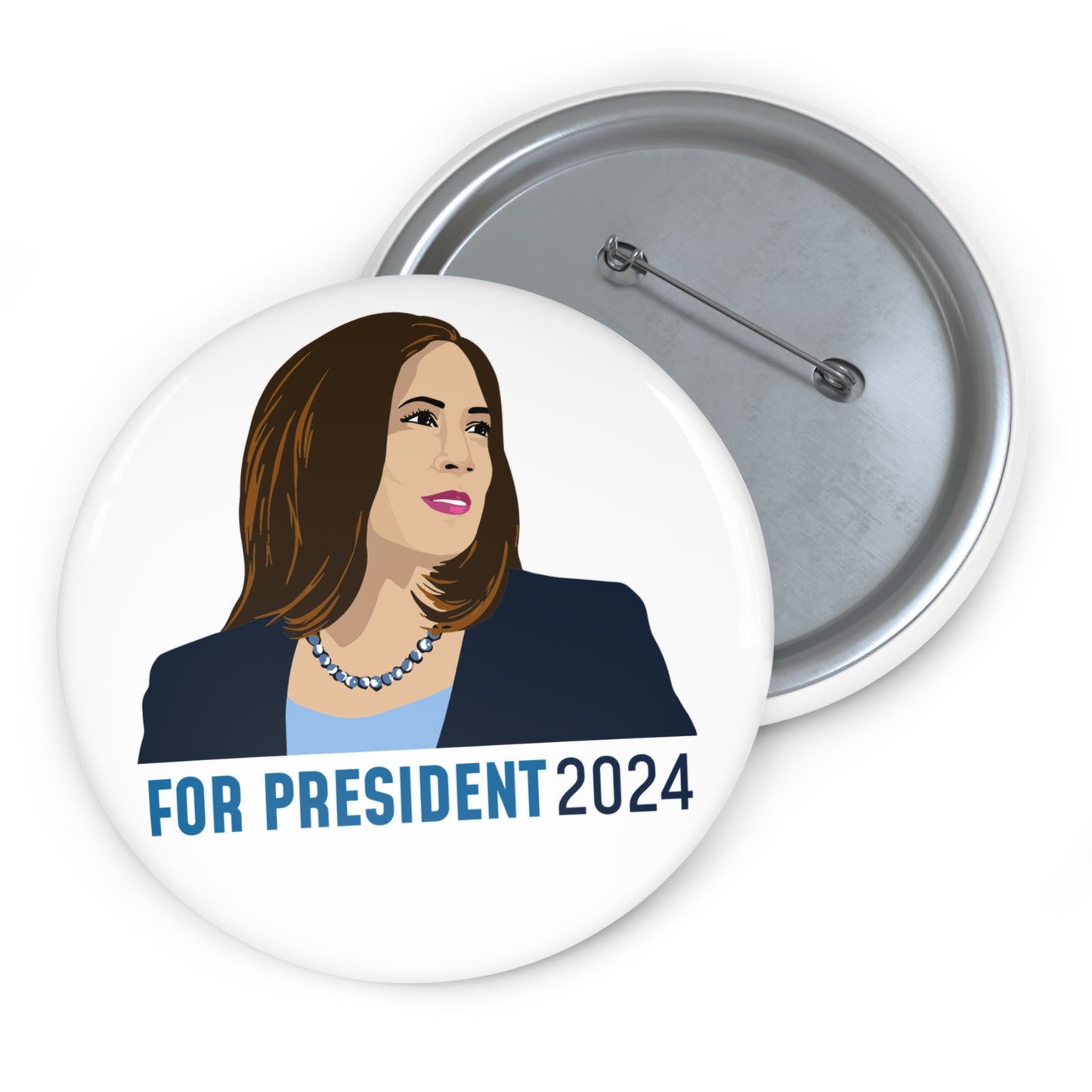 For Prez Pin (illustrated)