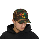 Harris-Walz Embroidered Cap (rainbow text)