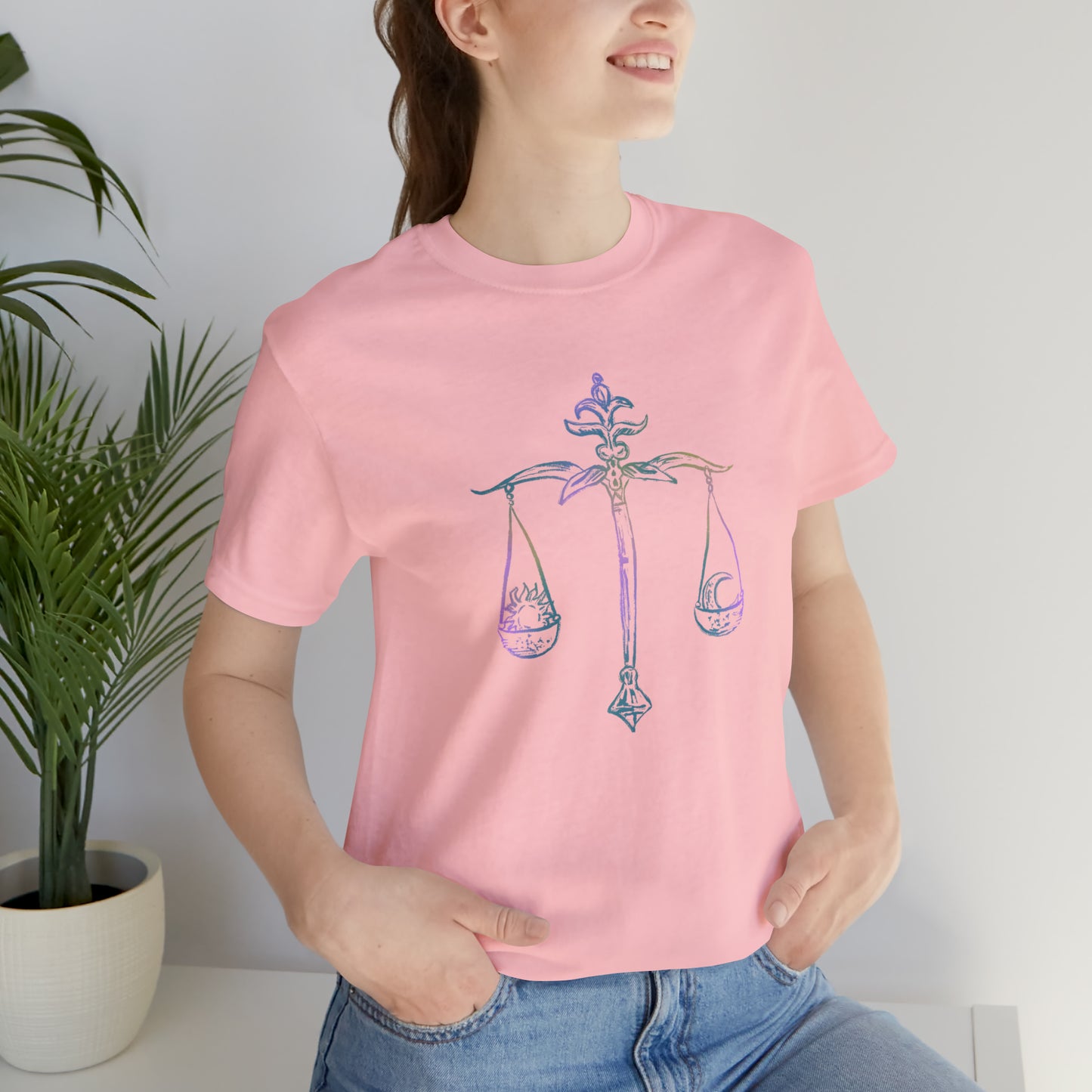 summer t-shirt libra