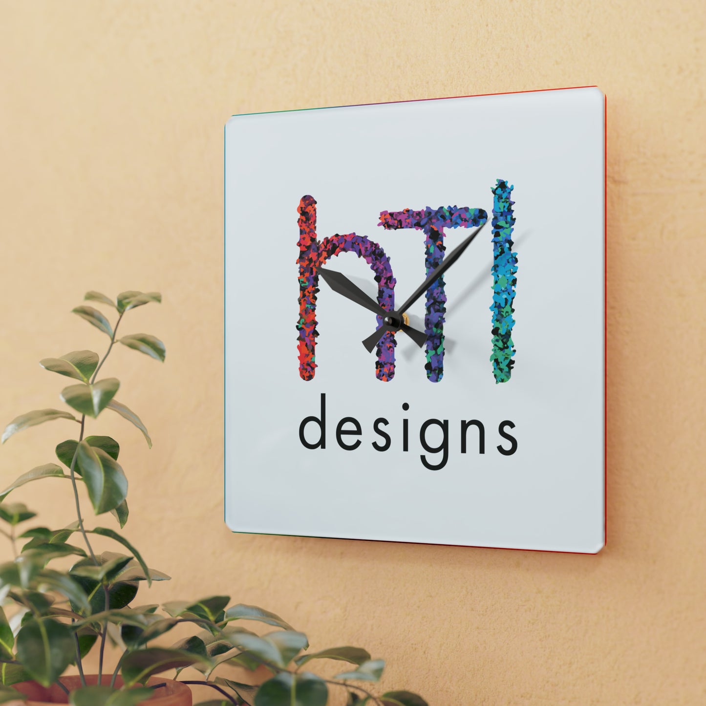 1 Acrylic Wall Clock