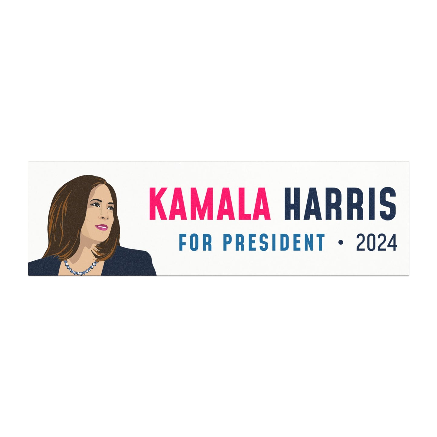 KH for Prez Car Magnet (illustrated)