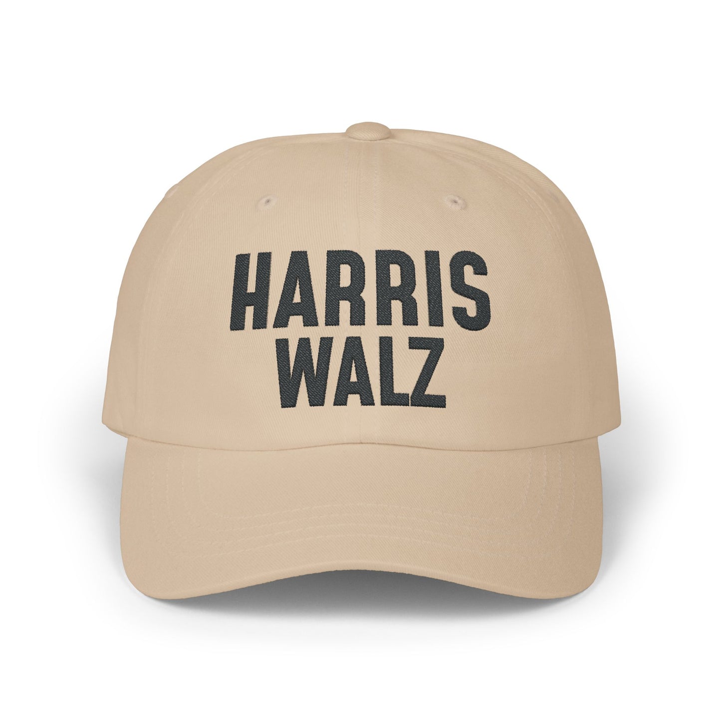 Harris-Walz Embroidered Cap (navy text)