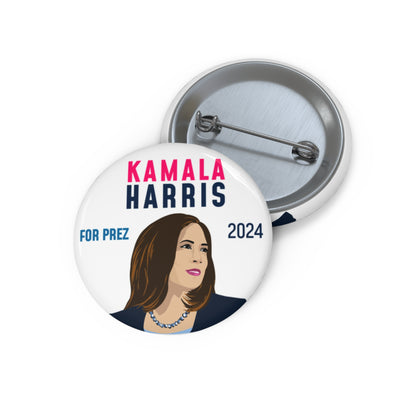 KH for Prez Pin (illustrated)