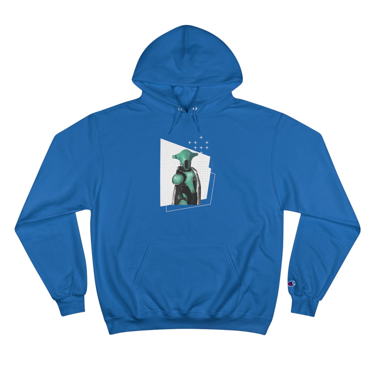 "The Teal One" Champion Hoodie