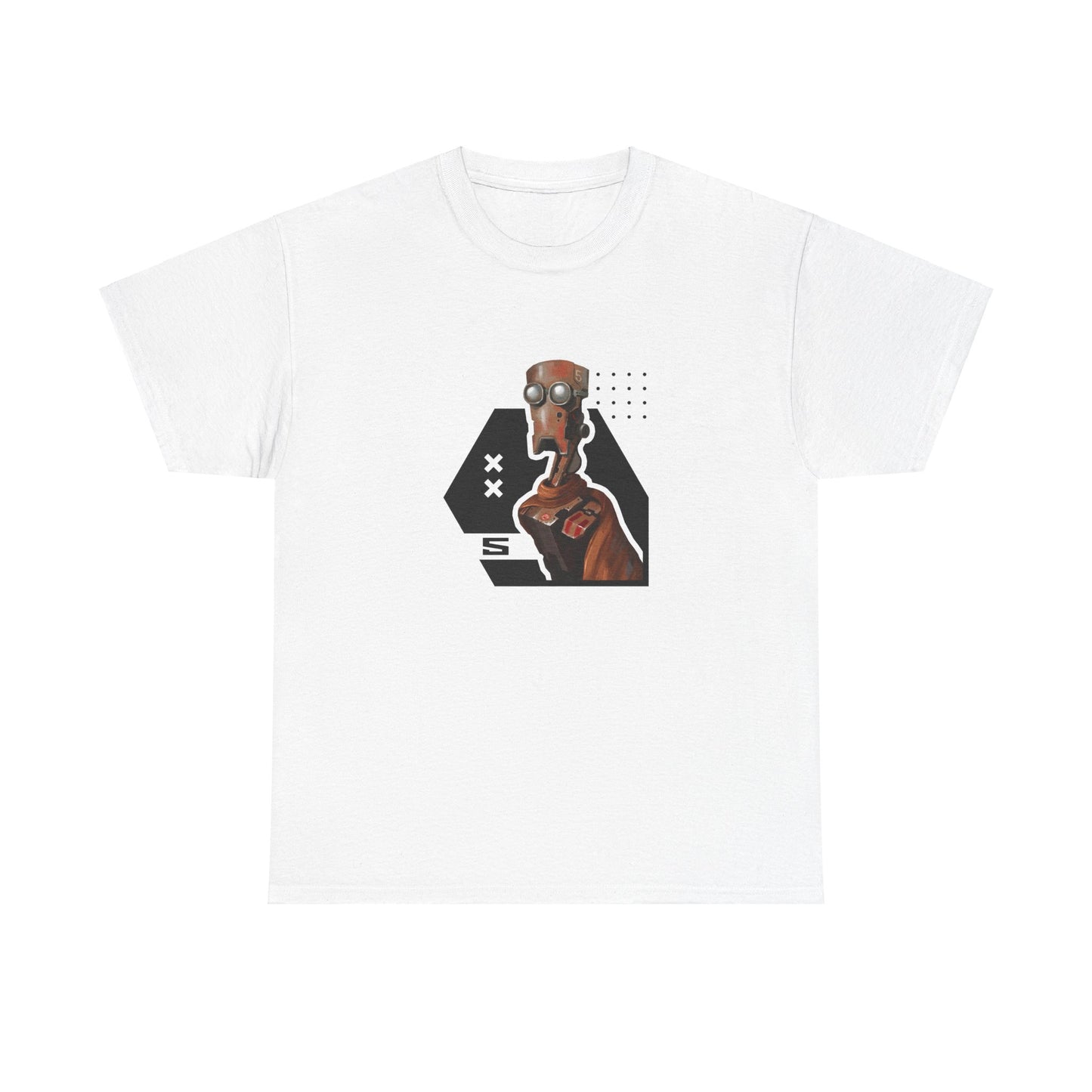 "Robot in Rusted Copper" Tee