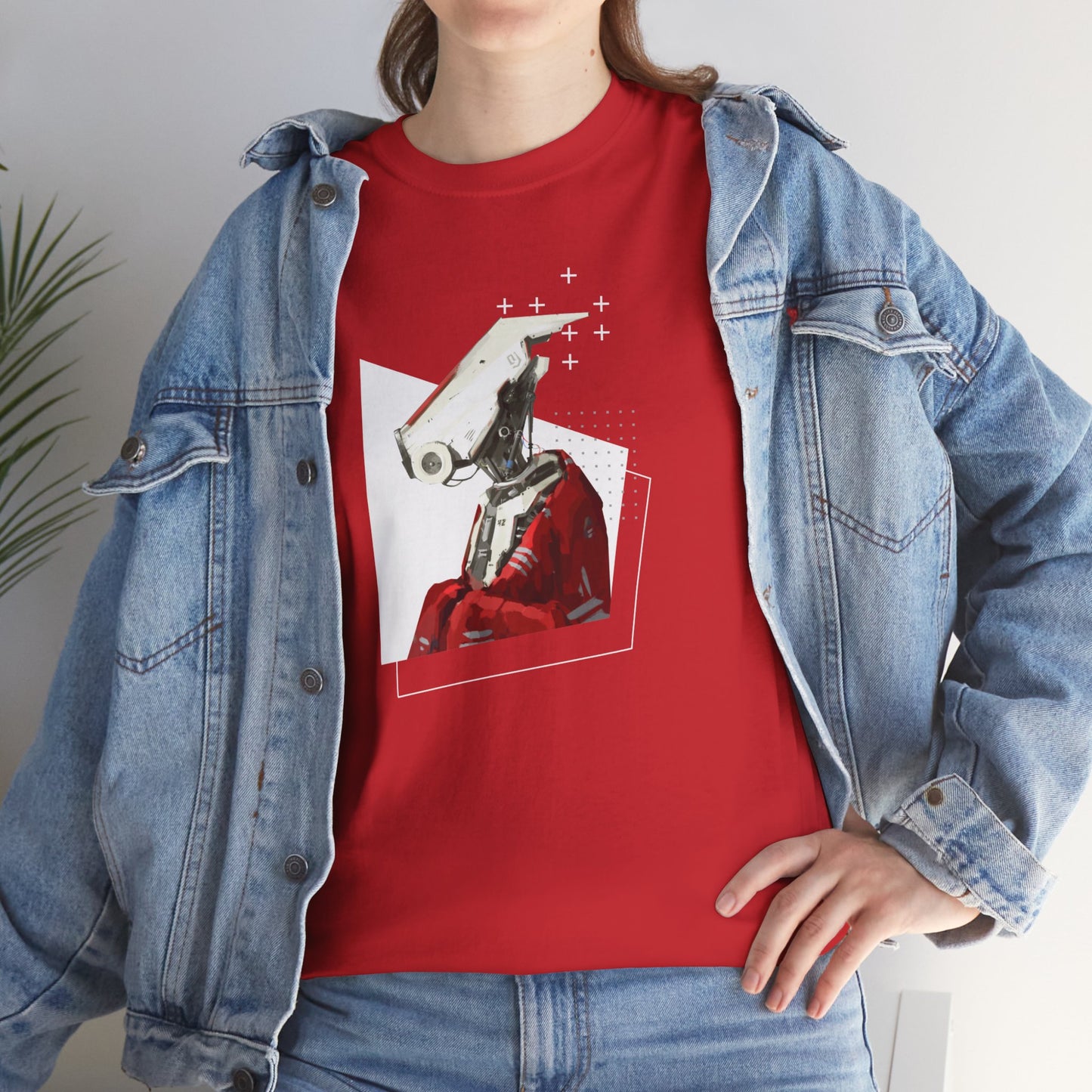 "Robot in Red" t-shirt