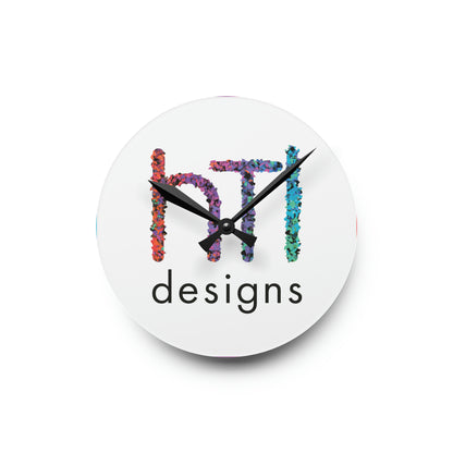 2 Acrylic Wall Clock