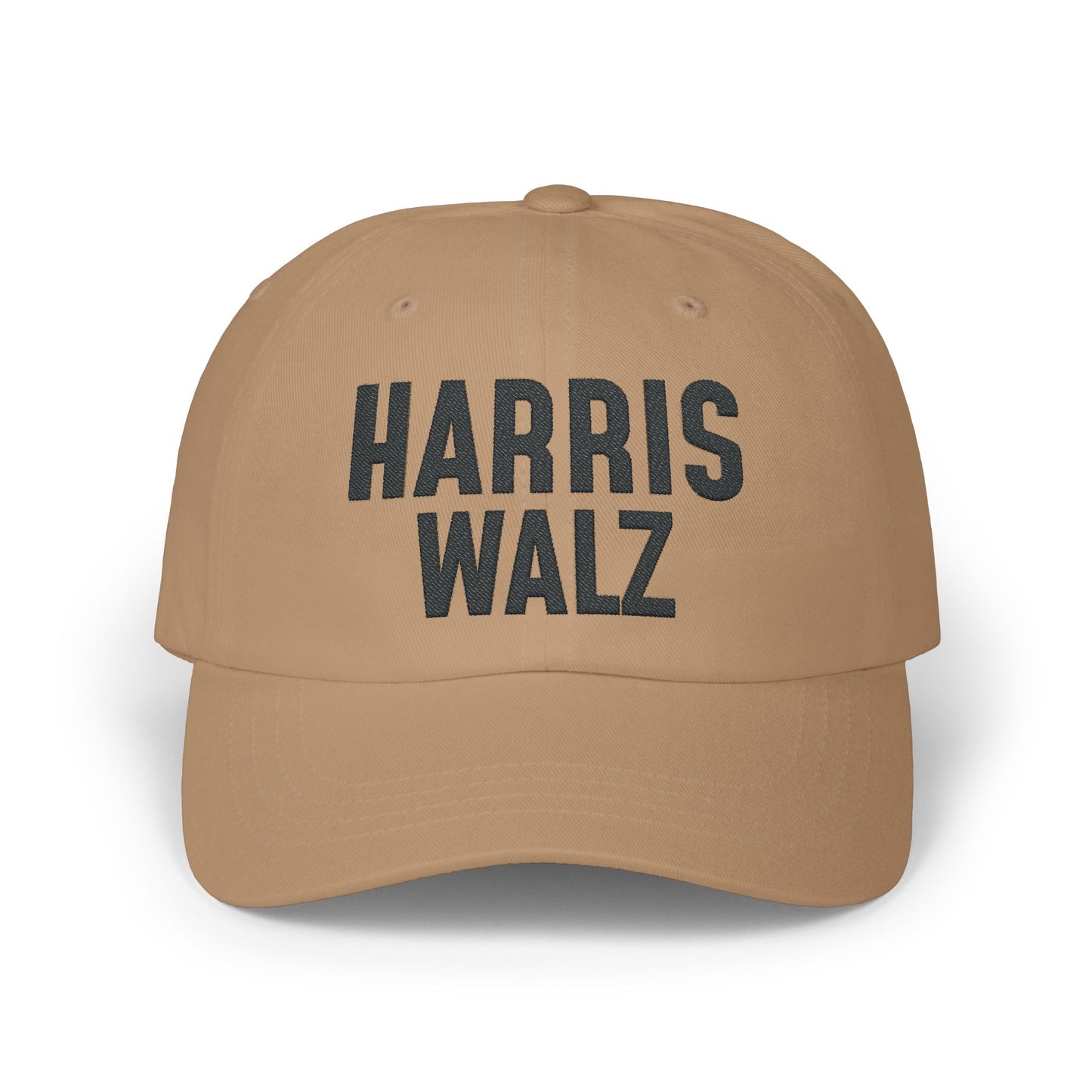 Harris-Walz Embroidered Cap (navy text)