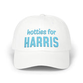 Hotties for Harris Embroidered Cap (light blue text)