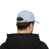 Hotties for Harris Embroidered Cap (light blue text)