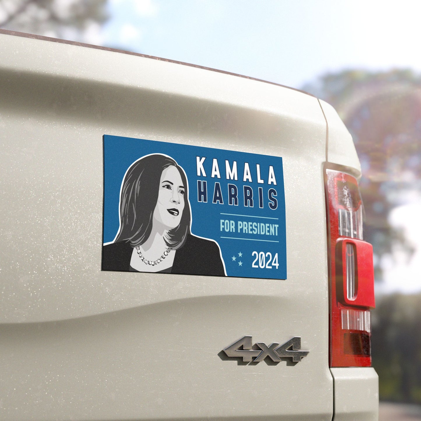 KH for Prez Car Magnet (blue)