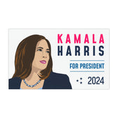 KH for Prez Car Magnet (illustrated)