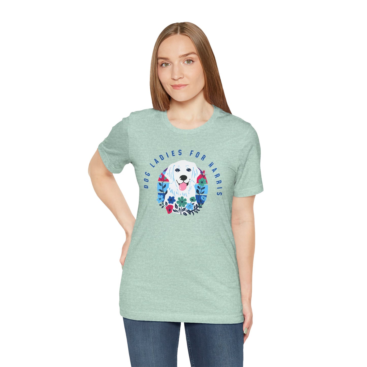 Dog Ladies for Harris Jersey Tee (#2)