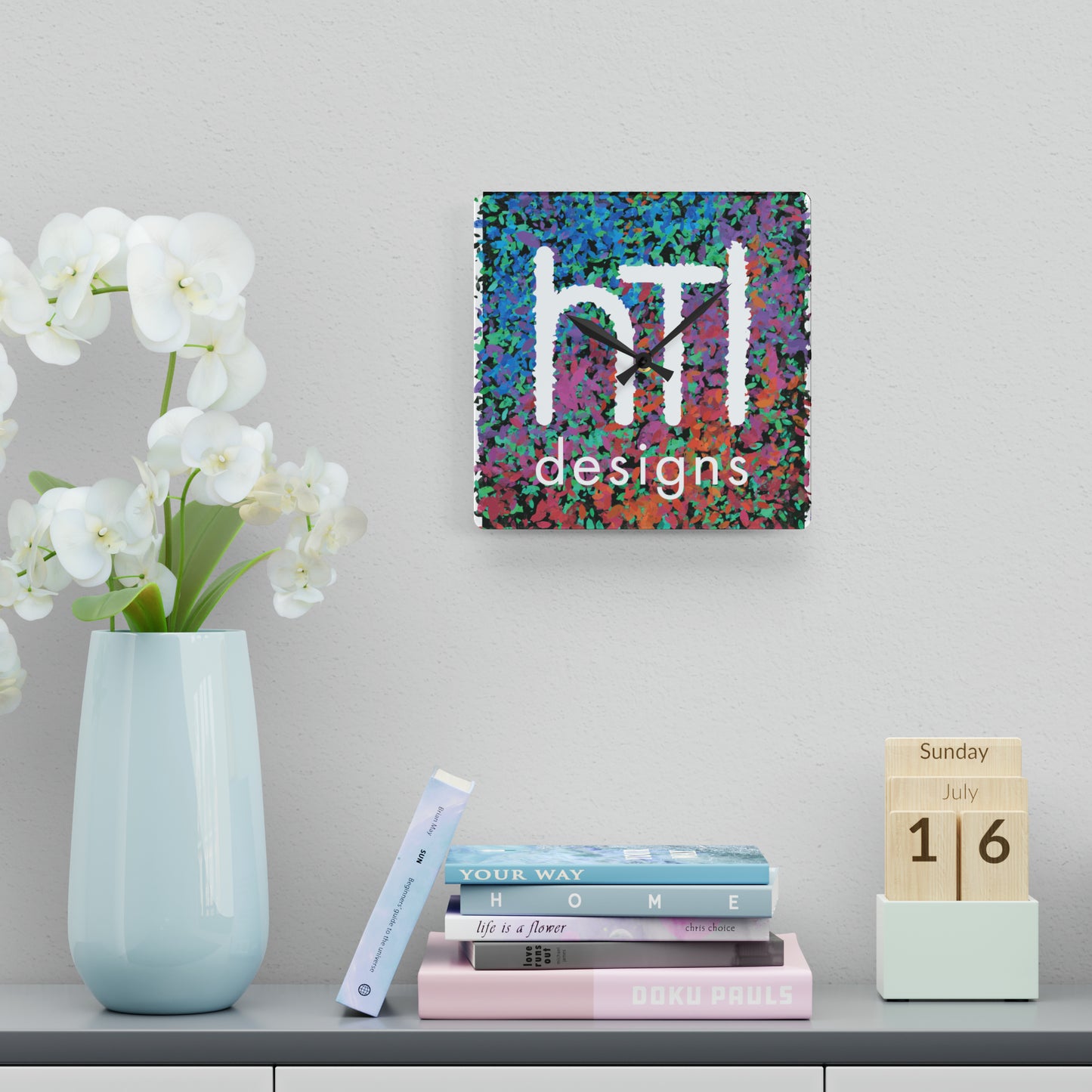 3 Acrylic Wall Clock