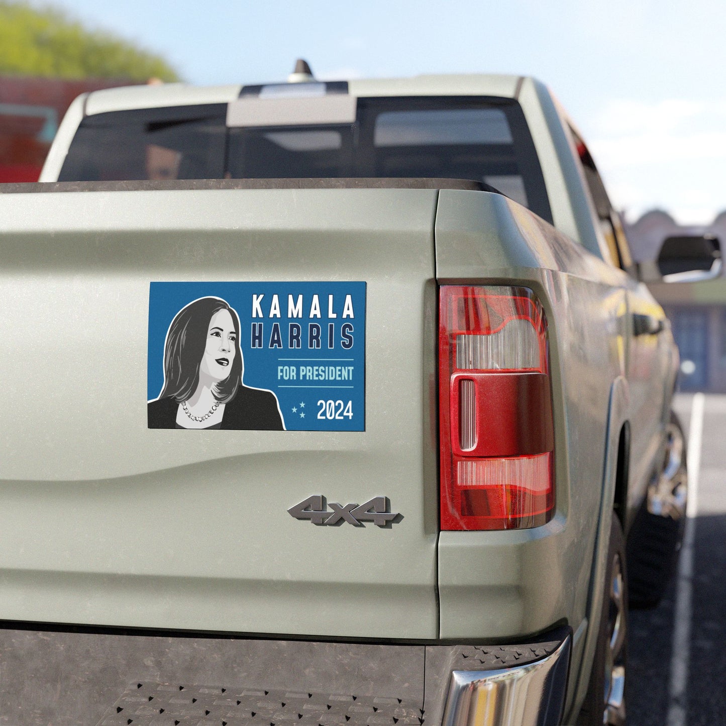 KH for Prez Car Magnet (blue)