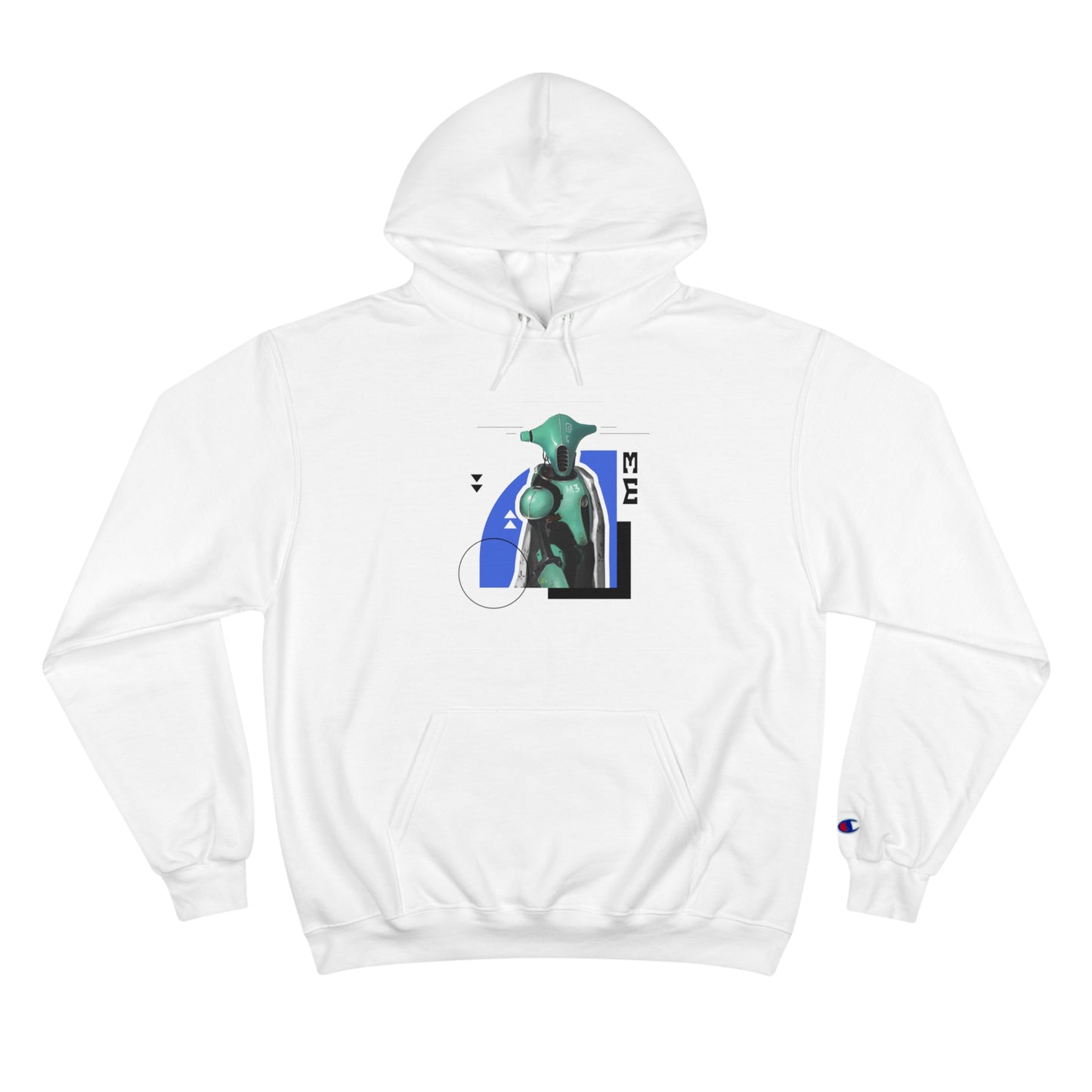 "The Teal One" Champion Hoodie