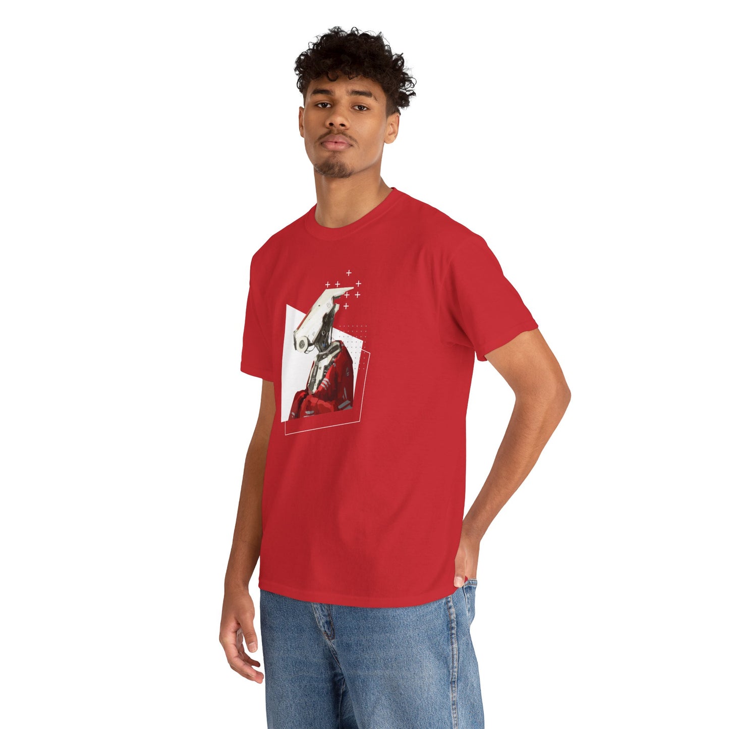 "Robot in Red" t-shirt