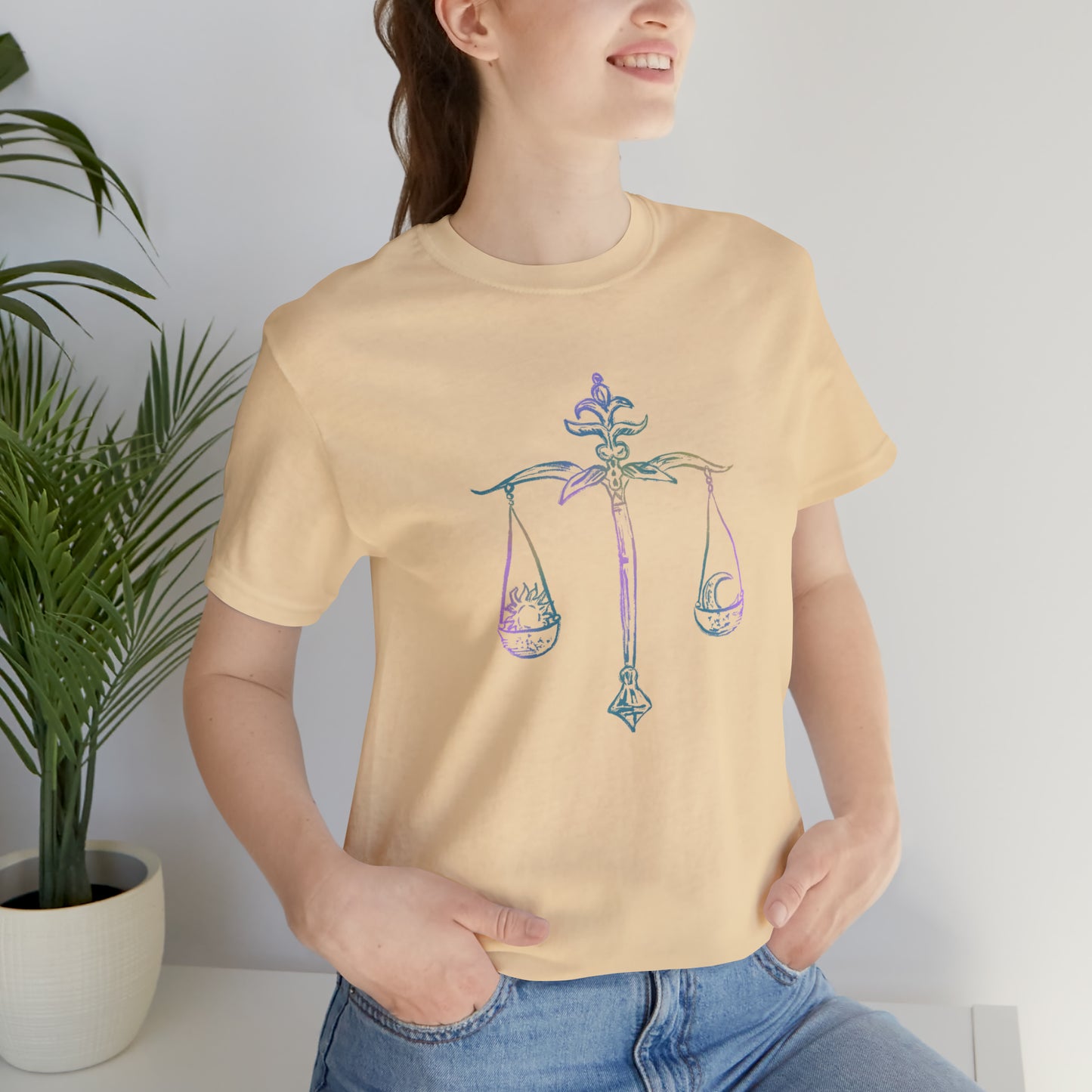 summer t-shirt libra