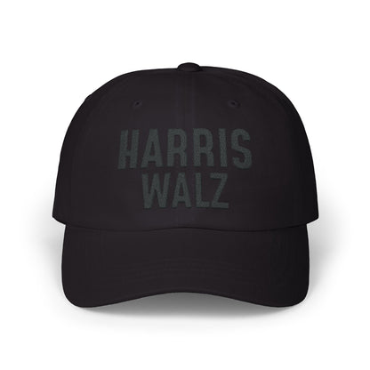 Harris-Walz Embroidered Cap (navy text)