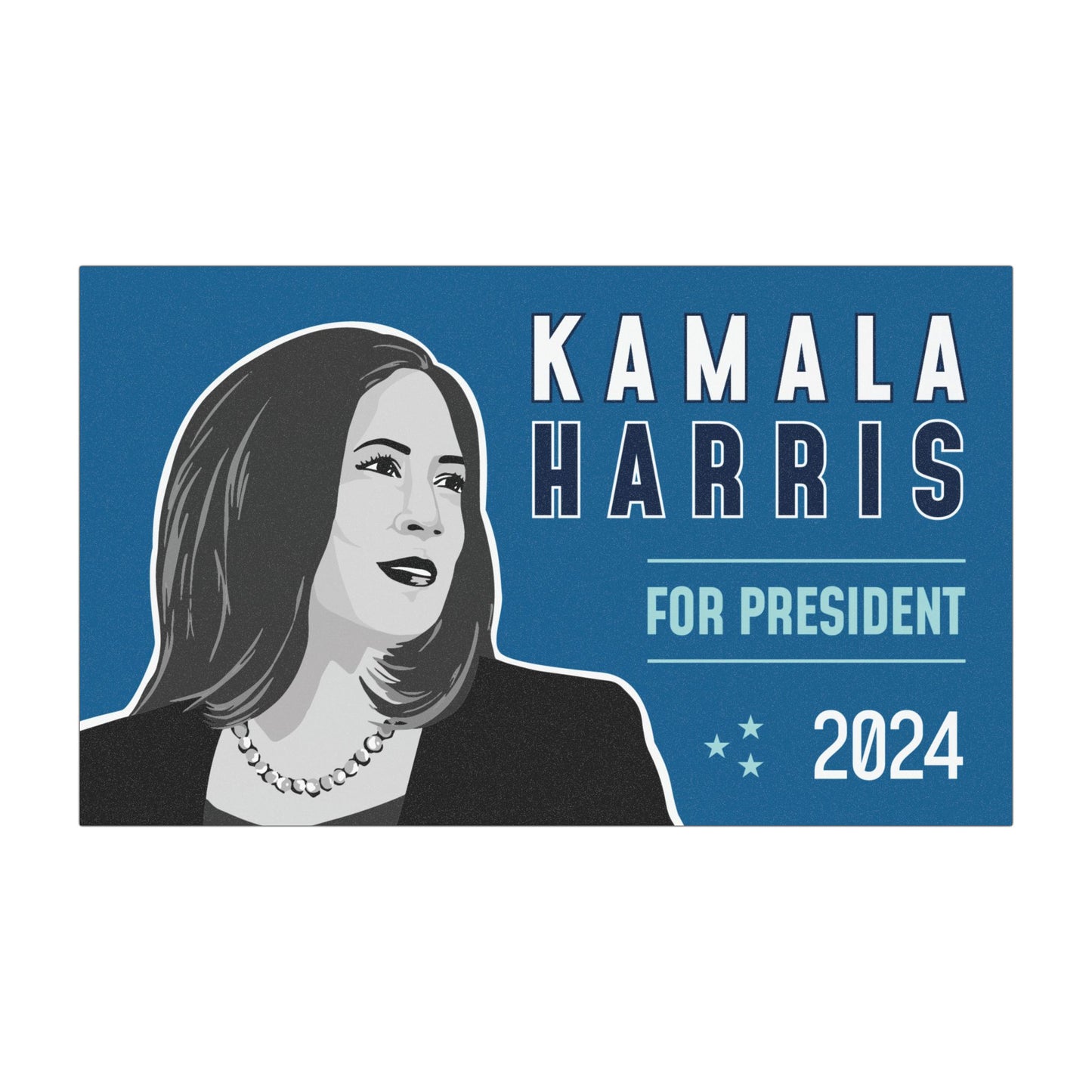 KH for Prez Car Magnet (blue)