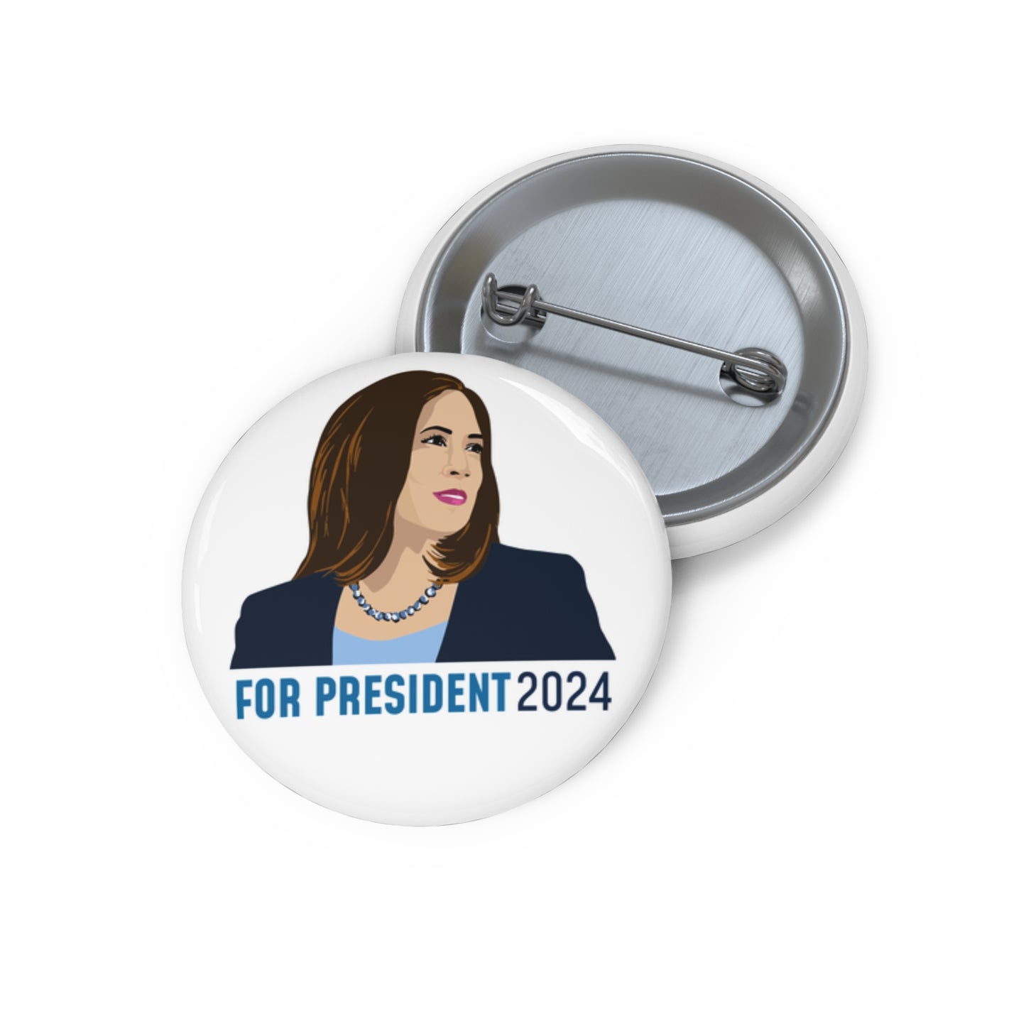 For Prez Pin (illustrated)