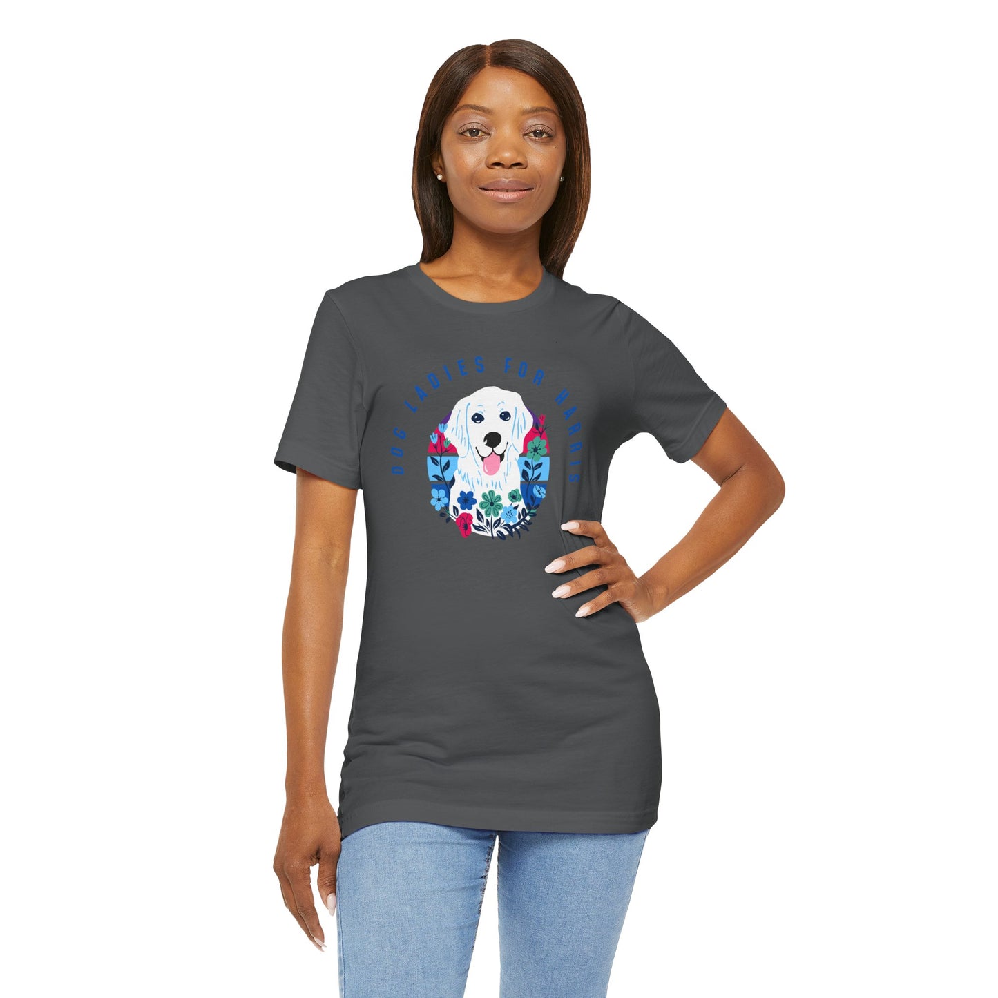 Dog Ladies for Harris Jersey Tee (#2)