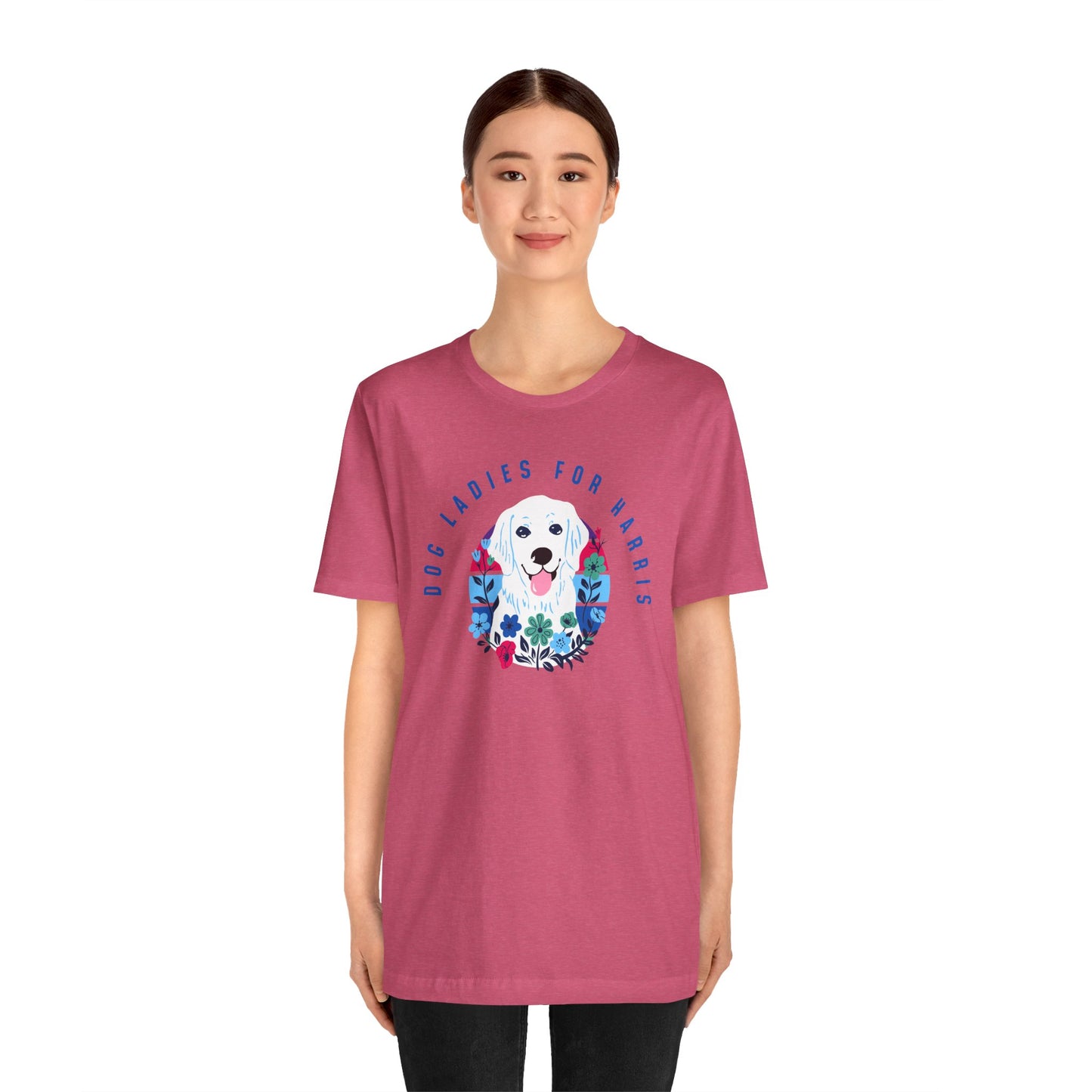 Dog Ladies for Harris Jersey Tee (#2)