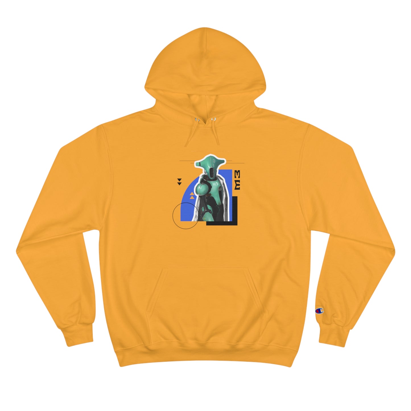 "The Teal One" Champion Hoodie