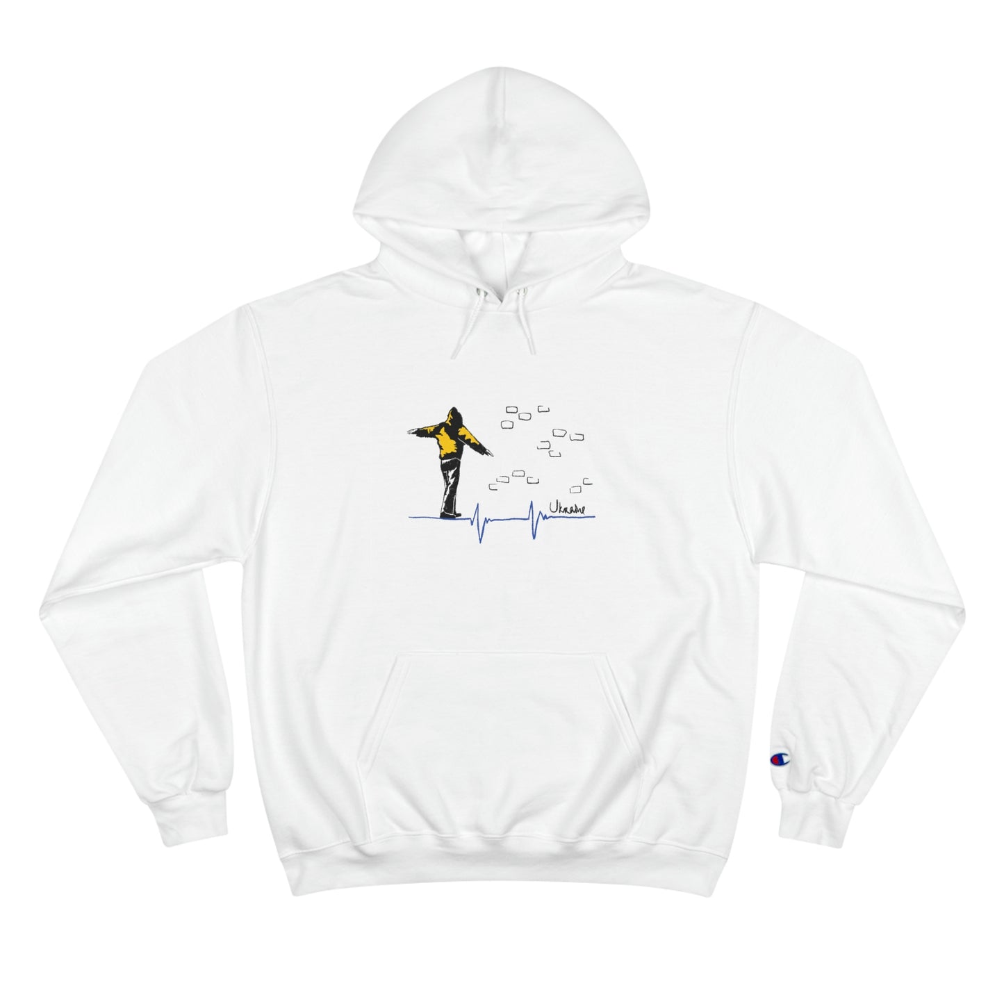 "Walk the Line: Ukraine" Champion Hoodie