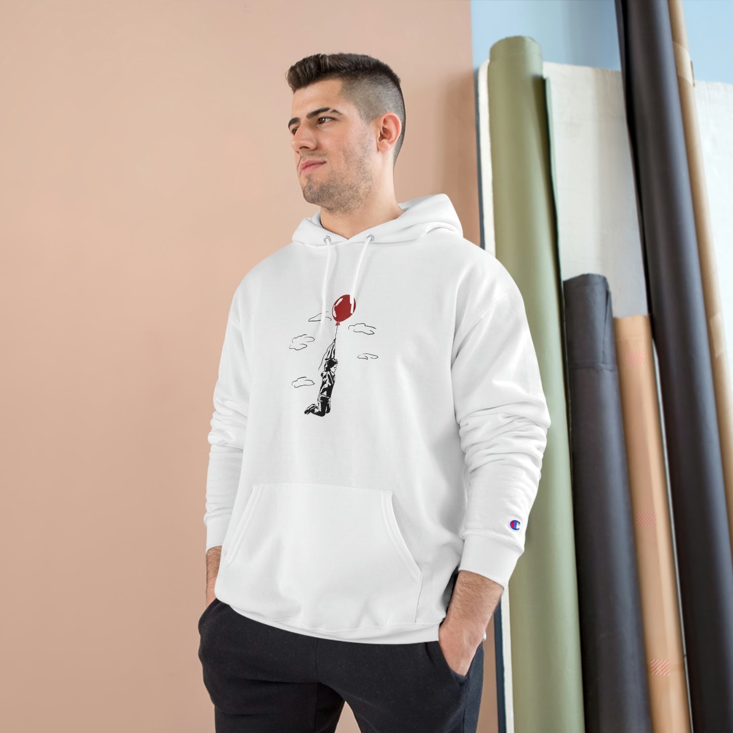 "Sky Balloon" Champion Hoodie